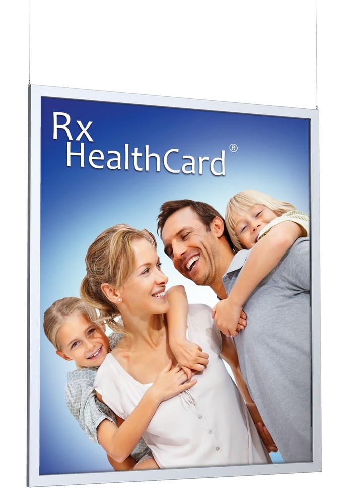 14 X 22 To 36 48 Monster Hanging Frame 14 X 22 To 36 48 Monster Ceiling Frame Black Silver Portrait