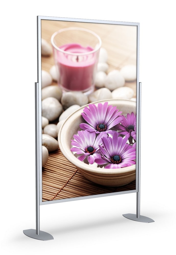36 X 48 60 72 Monster Sign Frame Black Or Silver Portrait Main 36