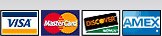 Visa MAsterCard Discover Amex