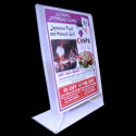 4w x 6h Panel - Small Sign Holder: Angled/1 Ad