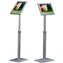 18 x 22 Floor Standing Sign/Adjustable Orientation, Portrait or Landscape, Telescopic Height