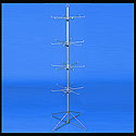 (24) Hook Display Rack: Spinner/Floor