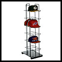 72 Caps/6 Shelf - Cap Rack: Counter/Tower