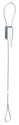 6', 12', 18' Adjustable Cable Wire & Lock For Hanging Signs