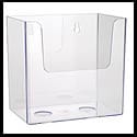 5 5/8w x 5 1/2h x 3 1/2d Plastic Digest Holder: Counter/Wall