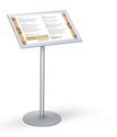 17 x 11, 14 x 11, 22 x 14 Directory Floor Stand: Snap Open, Landscape