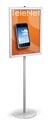 22 x 28, 24 x 36 Sign Holder Stand, 1 Sided, Steel Base