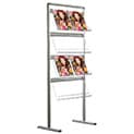 Floor Literature Stand with (4) 17