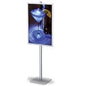 22 x 28, 24 x 36, 22 x 56 Poster Sign Stand, Snap Frame, 1 Sided
