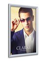 22 x 28, 30 x 40 Wall Mount Snap Frame: Hybrid/Clear Lens