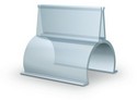 Sign Mounting Clips, Rigid Media Up to 3/32