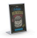 7 x 9, 10 x 13, 15 x 3 L Back Wet Erase Menu Boards:Black