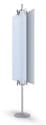 Rigid Graphic Clamp Stand For Up to 1/2