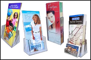 Acrylic / Plastic Brochure Holders