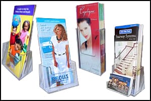 Buy Slanted Single-Sheet Table-Top Brochure Holders Online