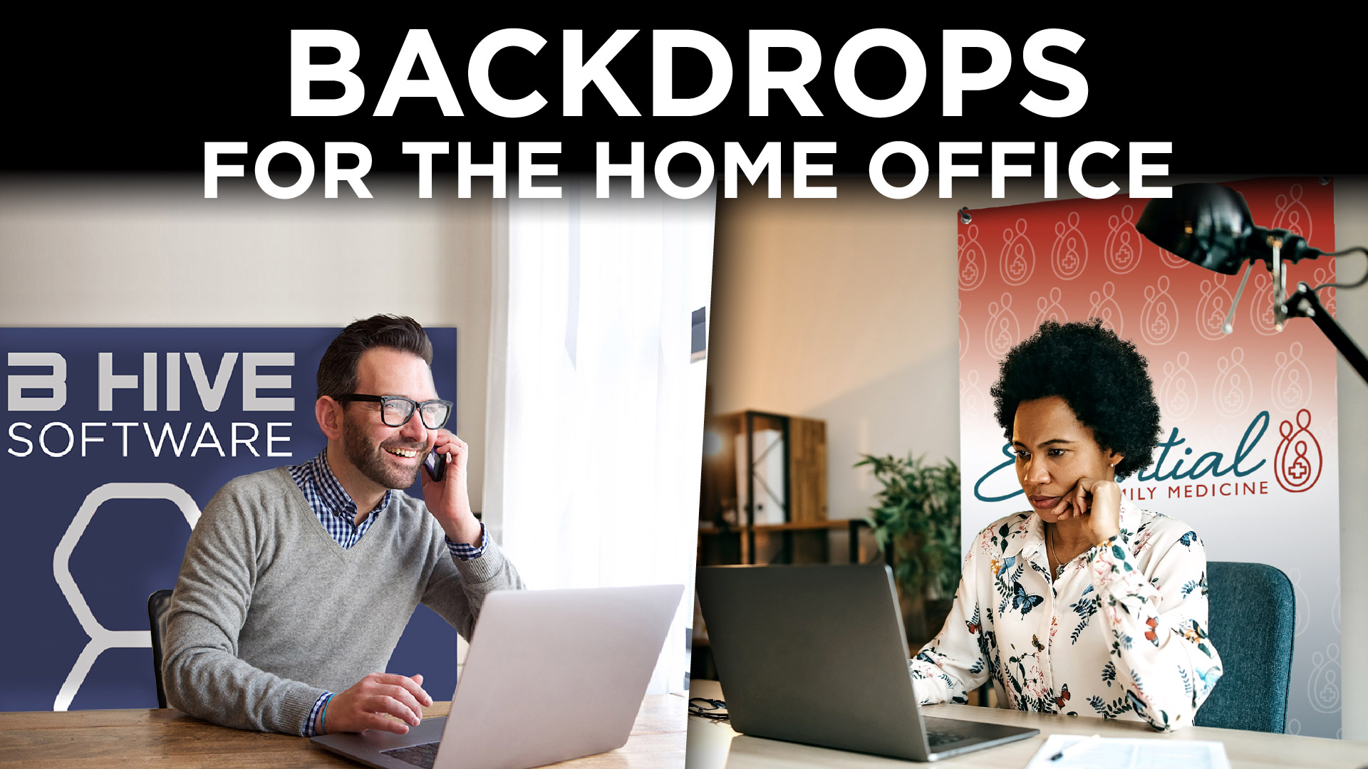 Backdrops For Home Office Zoom Calls