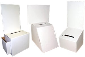 Cardboard Ballot Boxes - No Print