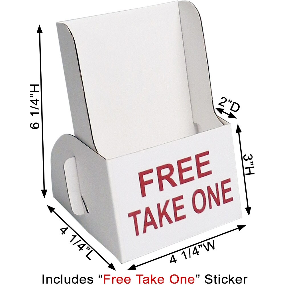 Cardboard Brochure Holders
