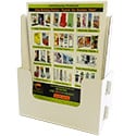 9 1/4w x 11h x 2d Cardboard Magazine Or Flyer Holder