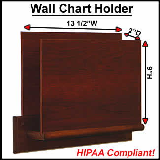 Wooden Chart Holder