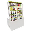 6 1/4"w x 10"h x 2"d Cheap Brochure Holder