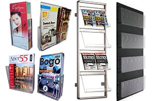 Acrylic Wall Brochure Holders