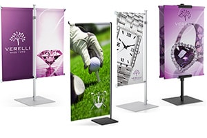 Counter Banner Stands