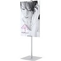 Counter Top Sign Holder With Metal Brackets/1 Sided, Holds Signs up to 1/4