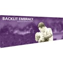 20' x 7.5' Pop-Up Display, Collapsible, Illuminated, Optl Push-Fit Graphic