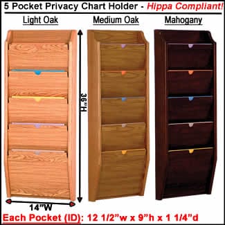 Wall Mounted Patient Chart Holder