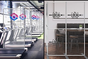 Sneeze Guards, Protection Walls, Barriers