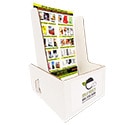 6 1/4w x 10h x 5d Booklet Holder: 1 Label