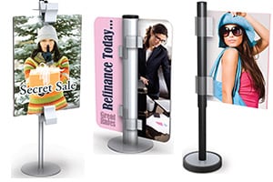 Clip-On Sign Holders