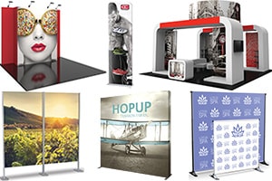 Exhibit / Trade Show Popups, Walls & Panels