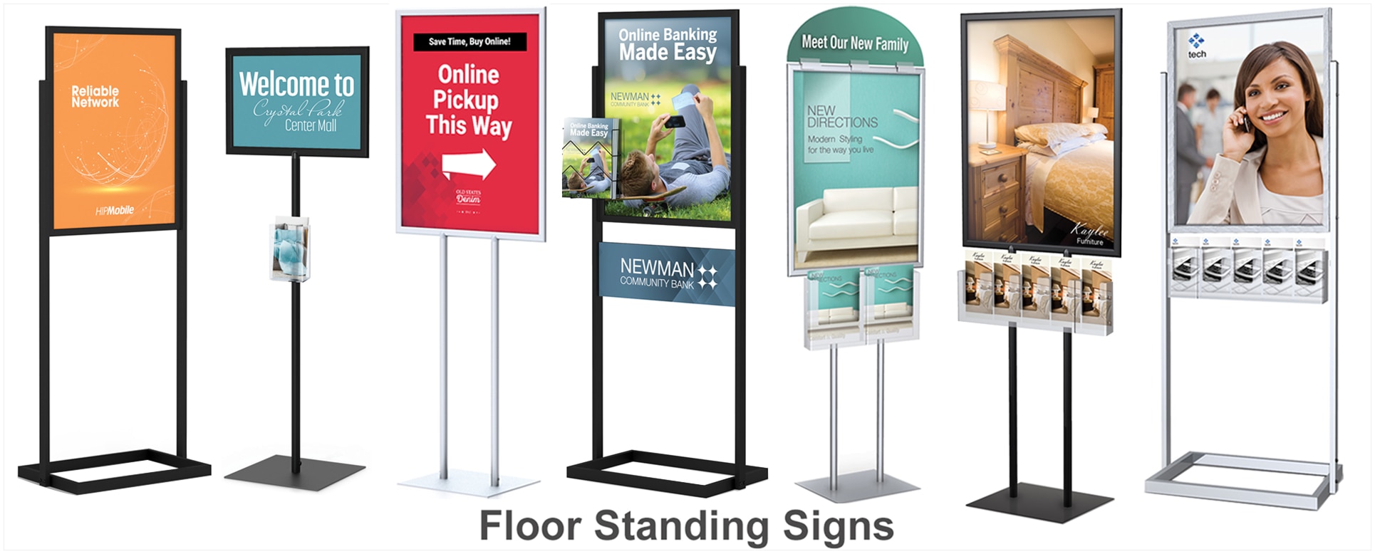 Floor Standing Signs