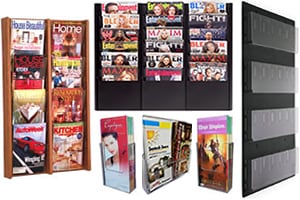 One Pocket Wall-Mount Magazine/ Literature Holder 