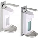 Wall/Stand Mount Sanitizer Dispenser - Holds 16.9 oz  Or 33.8 oz Gel or Soap